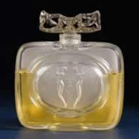 R. Lalique Deux Figurines Bouchon Figurines Perfume Bottle
