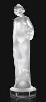 R. Lalique Moyenne Nue Statuette