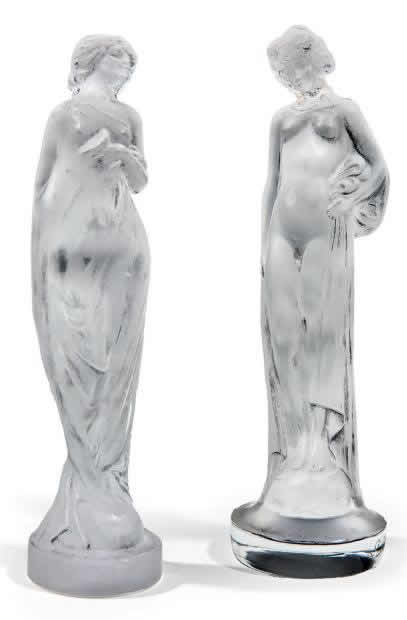 R. Lalique Moyenne Voilee Statue