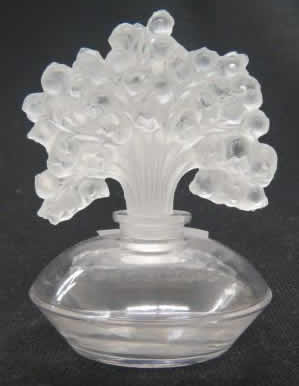 Rene Lalique Perfume Bottle Muguet