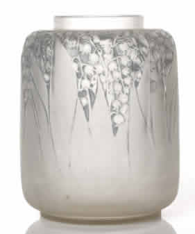 R. Lalique Muguet Vase