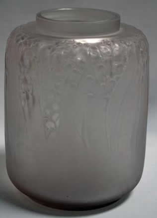 R. Lalique Muguet Vase