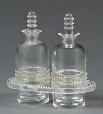 Rene Lalique Nippon Oil and Vinegar