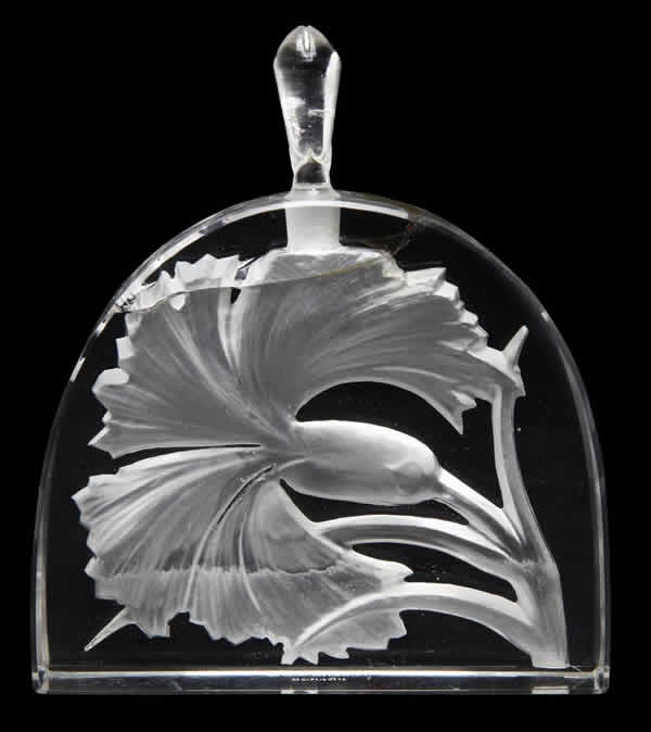 R. Lalique Oeillet Maison Lalique Perfume Bottle