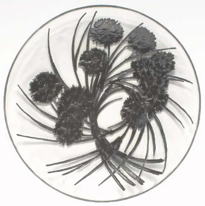 R. Lalique Oeillets-2 Plate