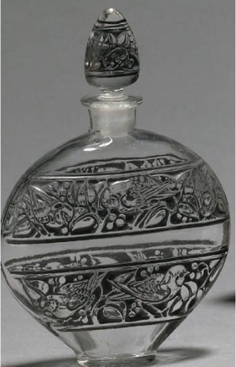 R. Lalique Oiseaux et Fleurs Perfume Bottle