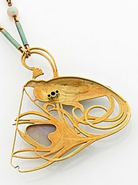 R. Lalique Paon Pendant