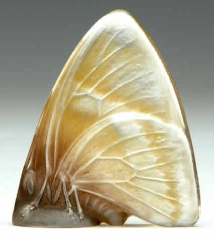 Rene Lalique Papillon Ailes Fermees Seal