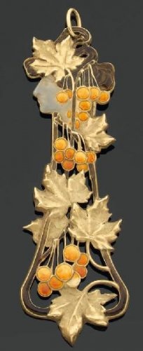 R. Lalique Autumn Pendant