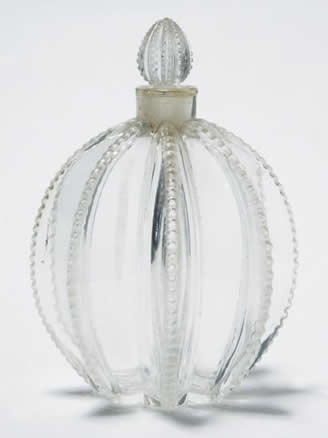 Rene Lalique Perfume Bottle Gregoire