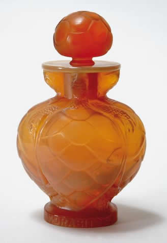 Rene Lalique Perfume Bottle Morabito
