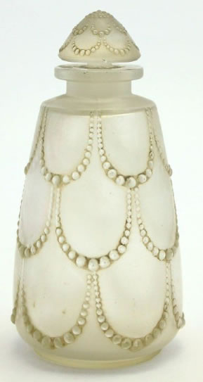 Rene Lalique Perfume Bottle Perles