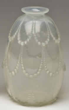 Rene Lalique Perles Vase