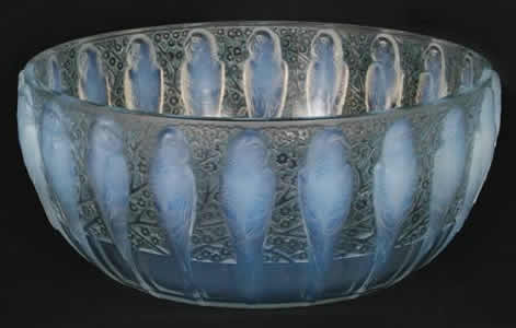 R. Lalique Perruches Coupe