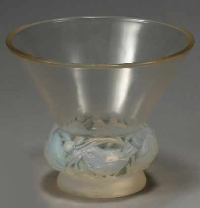 Rene Lalique Pinsons Vase