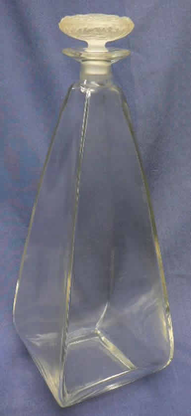 R. Lalique Pyramidale Decanter