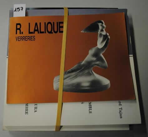 Rene Lalique R. Lalique Verreries Catalogue