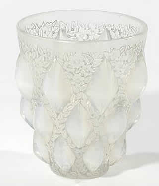 R. Lalique Rampillon Vase