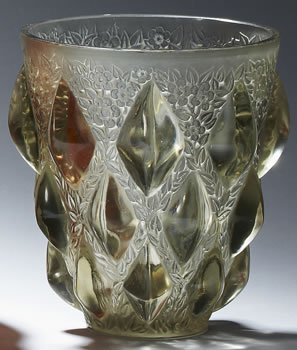 R. Lalique Rampillon Vase