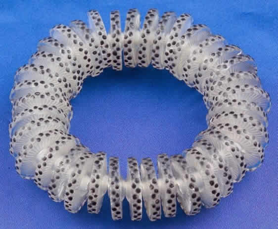R. Lalique Rondelles Plates Bracelet