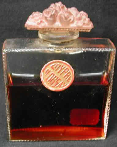 R. Lalique Fleurs De France Perfume Bottle