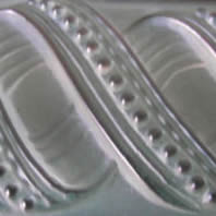 Rene Lalique Chardons Vase Rim Close-Up