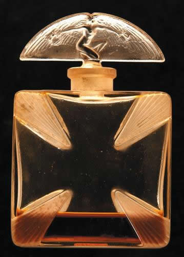 Rene Lalique Croix Saint Georges Perfume Bottle