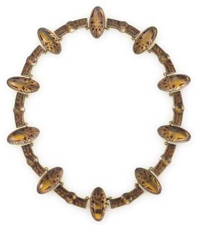 Rene Lalique Scarabees Necklace