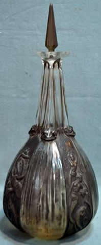 R. Lalique Sirenes Et Grenouilles Carafe