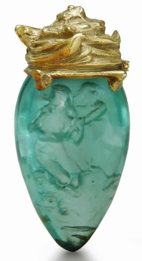 Rene Lalique Sirenes Cire Perdue Perfume Bottle