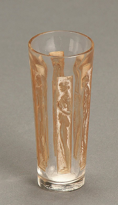 R. Lalique Six Figurines Glass