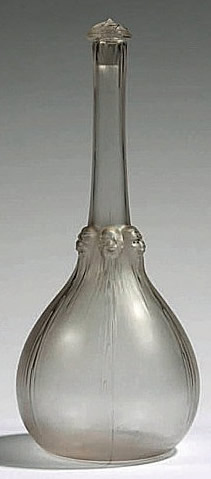 R. Lalique Six Tetes Decanter