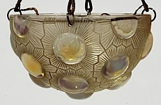 R. Lalique Soleil Chandelier