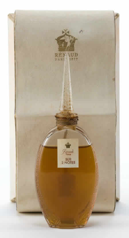 R. Lalique Sur Deux Notes Perfume Bottle