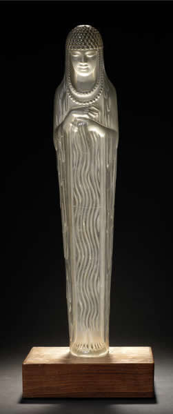 R. Lalique Source De La Fontaine Thalia Statue