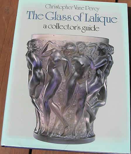 R. Lalique The Glass of Lalique by Percy Book