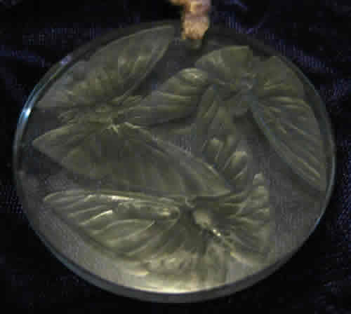 R. Lalique Trois Papillons Pendant