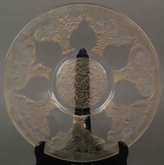 R. Lalique Vases Plate