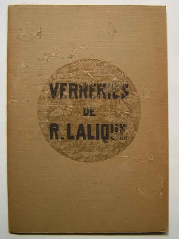 R. Lalique Verreries De R. Lalique Christmas 1934 Brochure