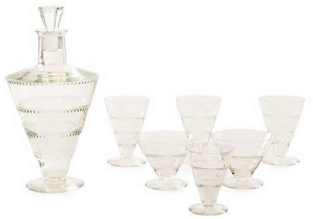 Rene Lalique Vouvray Tableware