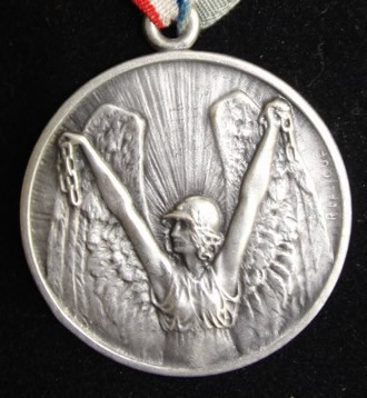 R. Lalique Winged Victory Pendant