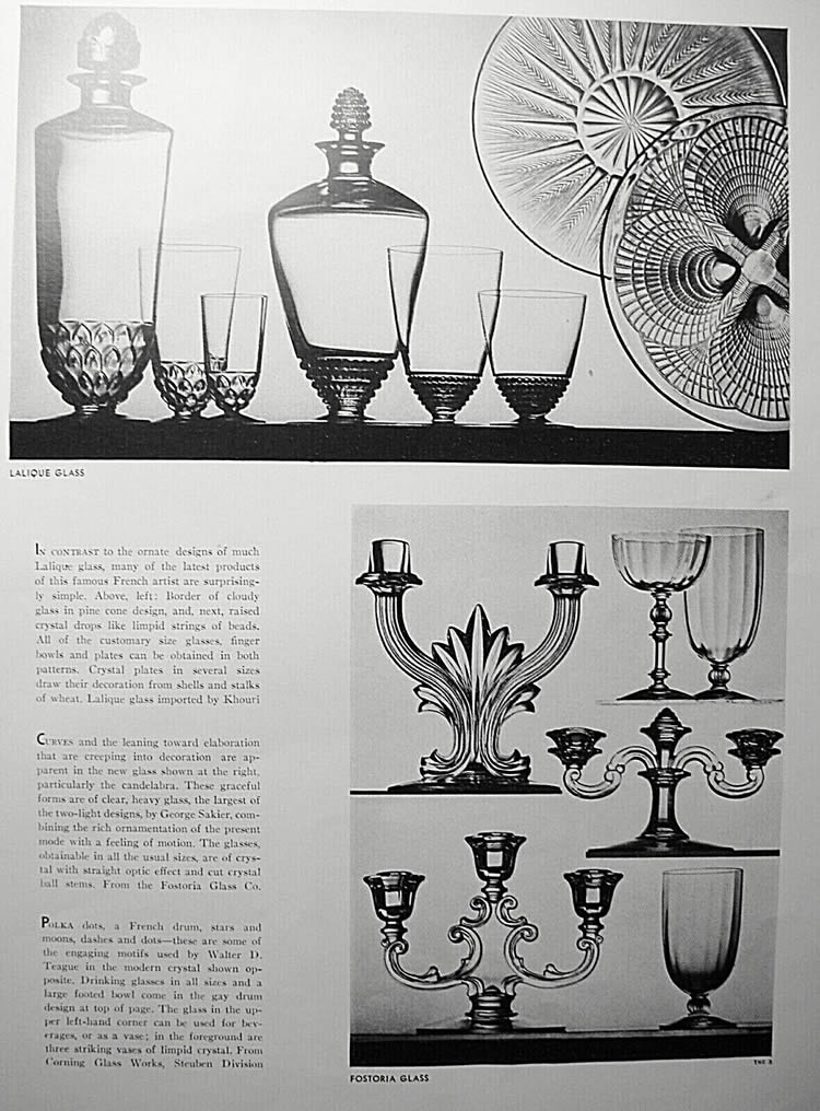 Rene Lalique Unknown Magazine 1932 Article