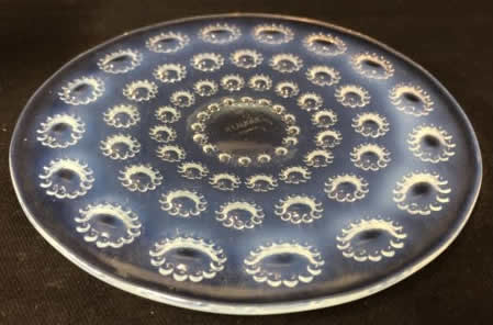 Rene Lalique Asters Plate 