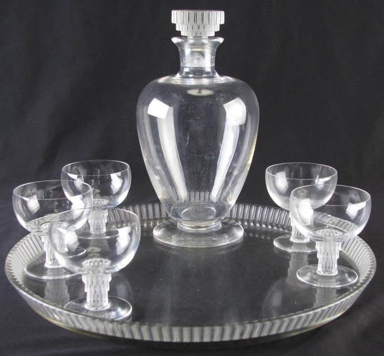 R. Lalique Bambou Drinks Service