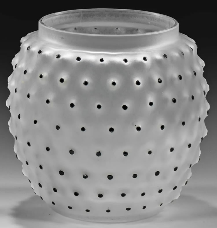 Rene Lalique Cactus Vase