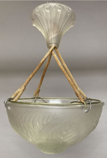 R. Lalique Dahlias Plafonnier