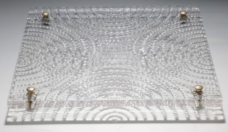 R. Lalique Ecumes Panel