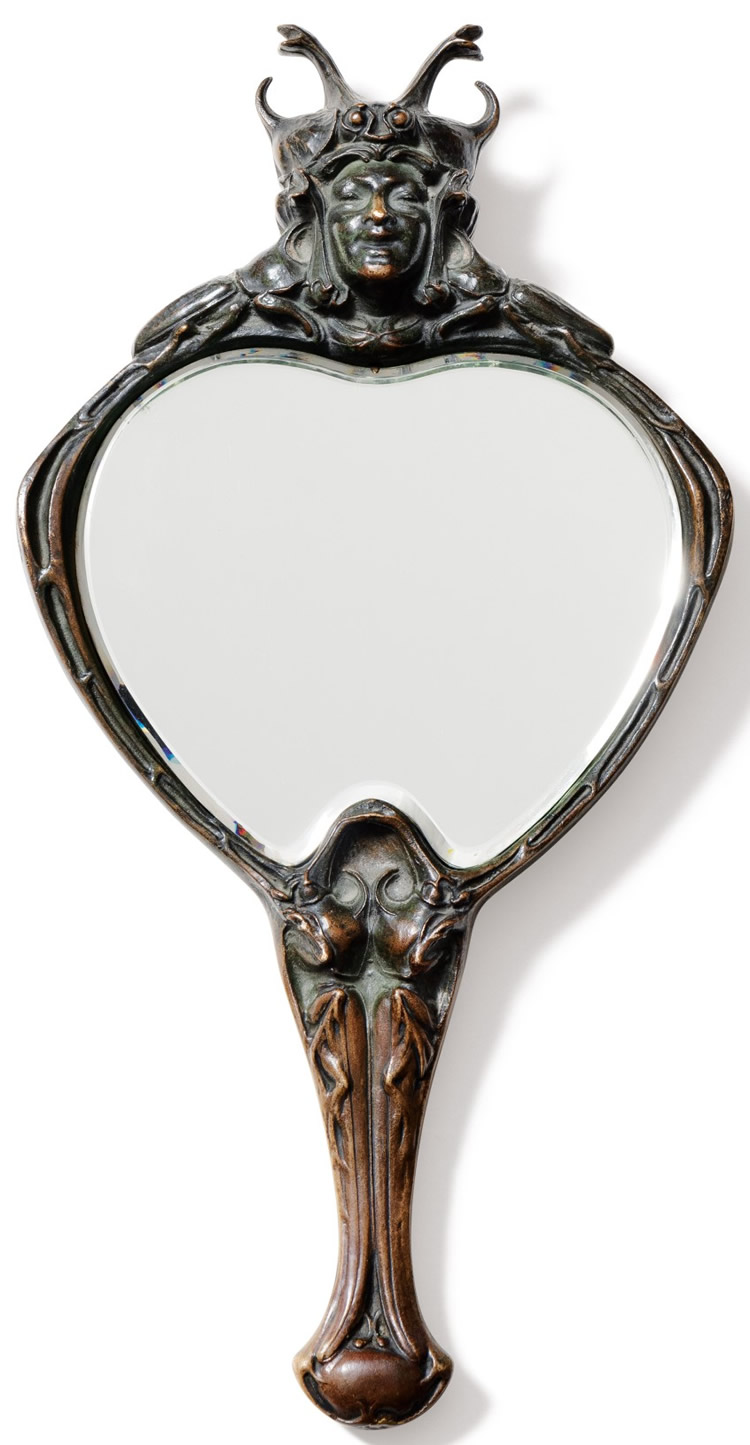 R. Lalique Lucanes Mirror