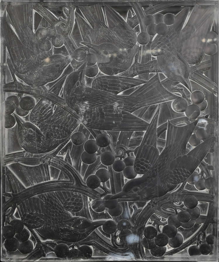 R. Lalique Merles-Et-Raisins-1C Panel