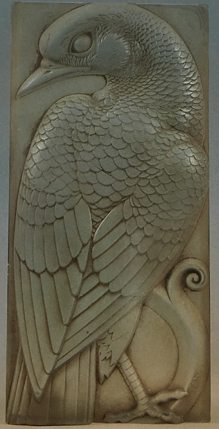 R. Lalique Oiseaux Et Spirales Panel